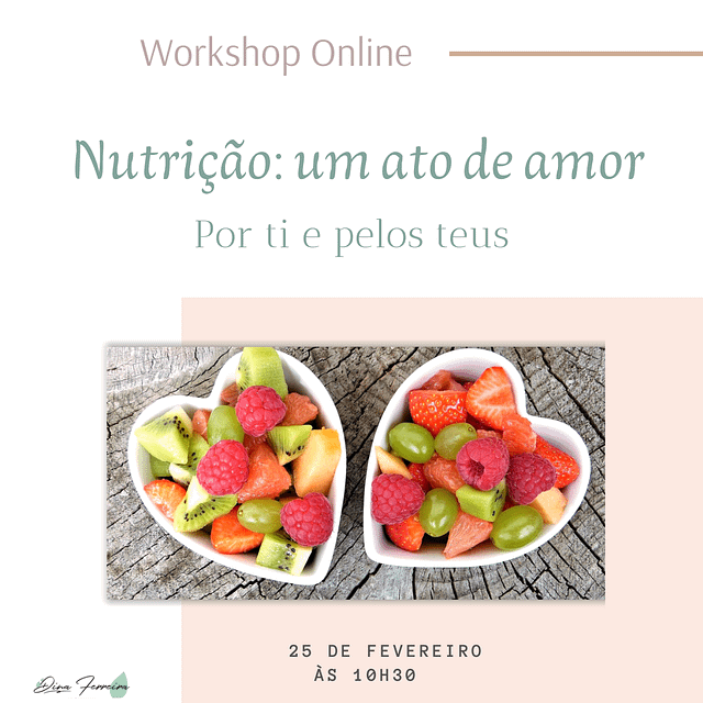 workshop online nutrição um ato de amor iara helga nutricionista