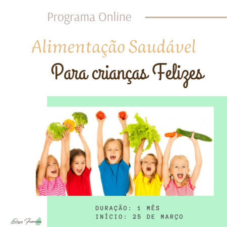 Programa online alimentação saudável para crianças felizes workshop curso blw o bebe sabe comer sosmama